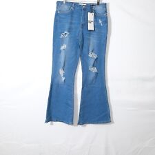 Jeans Almost Famous Juniors cintura alta - Azul - Tamanho 13 comprar usado  Enviando para Brazil