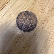 Portugal 1873 copper for sale  HELSTON
