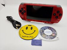 Sistema Sony PSP 3000 vermelho e preto com carregador [região livre] Playstation Excellen comprar usado  Enviando para Brazil