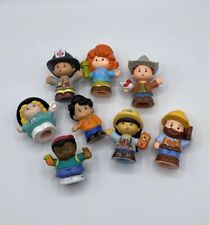 Lote de 8 figuras de juguete para niños pequeños trabajos de personajes de Fisher Price Little People, usado segunda mano  Embacar hacia Argentina