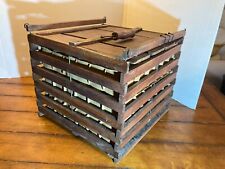 rustic wood farmhouse crate for sale  San Luis