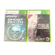 Ghost Recon Future Soldier Signature Edition & Medal of Honor Lmtd Ed Xbox 360 comprar usado  Enviando para Brazil