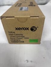 Cartucho de toner genuíno XEROX Phaser 7800 AMARELO H Cap 106r01568 NOVO comprar usado  Enviando para Brazil