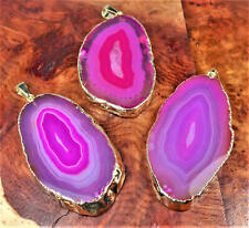 Agate slice necklace for sale  Spring Valley