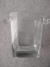 Glass ice bucket for sale  WITNEY