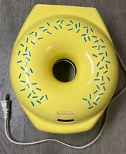 Sunbeam 5 Mini Electric Donut Maker Yellow 5 Donuts FPSBDML920 Tested WORKS for sale  Shipping to South Africa