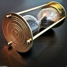 Brass sand timer for sale  Shipping to Ireland