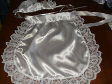 Pretty white satin for sale  BOOTLE