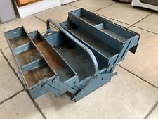 blue metal cantilever tool box used condition, used for sale  STOKE-ON-TRENT