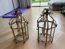 Antique brass glass for sale  LONDON