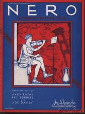 1937 Andy Razaf, Paul Denniker, and Joe Davis Jazz Sheet Music (Nero) for sale  Shipping to South Africa