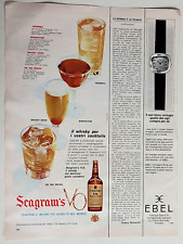 Whisky seagram orologi usato  Verona