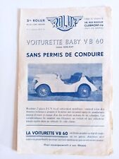 Voiturette baby rolux d'occasion  Nevers