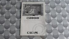 Cscope cs990xd metal for sale  WINCHESTER