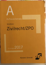 Zivilrecht zpo aufbauschemata gebraucht kaufen  Edigh.,-Oppau