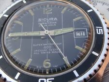 Relógio de mergulho Sicura Submarine trítio masculino vintage década de 1960 modelo raro comprar usado  Enviando para Brazil
