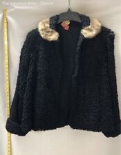 Black fur coat for sale  Detroit