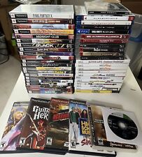 Sony PlayStation 2 3 PS2 PS3 Nintendo Wii Game Lot - Parts/ Repair P/R ONLY for sale  Shipping to South Africa