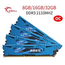 LOTE AB de memória para jogos G.Skill Ares 32GB 16GB 8GB 4G DDR3 2133Mhz OC PC3-17000U comprar usado  Enviando para Brazil