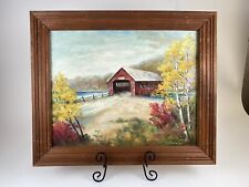 covered bridge painting for sale  Evansville
