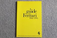 Guide ferrari 1960 for sale  MARLOW
