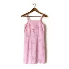 Mini vestido para mujer Lilly Pulitzer Y2K rosa mariposa lino 4 segunda mano  Embacar hacia Mexico