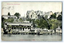 Used, 1909 Bechstein's Wisconsin Swimming School Milwaukee Wisconsin WI Postcard for sale  Shipping to South Africa