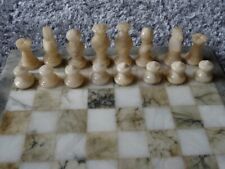 Schachbrett figuren alabaster gebraucht kaufen  Leutkirch