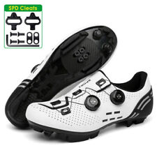 Zapatos de Ciclismo Carbono Hombres Zapatillas de Velocidad Bicicleta de Montaña SPD Botines Calzado segunda mano  Embacar hacia Mexico