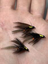 Eire Trout Flies X3 Irish Dabbler Variant Wet Trout Fly Size 10 for sale  Ireland