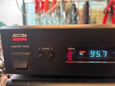 Sintonizador de radio estéreo profesional AM/FM ADCOM GFT-555 II en caja de alta fidelidad segunda mano  Embacar hacia Argentina