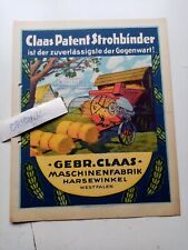 Claas patent strohbinder gebraucht kaufen  Nörten-Hardenberg