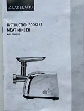 Meat mincer lakeland for sale  Shipping to Ireland
