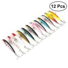 12pcs poissons leurres d'occasion  Expédié en France