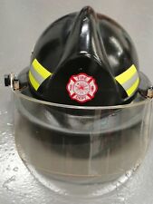 Black fireman helmet for sale  LIVINGSTON