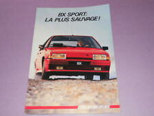 Citroen sport brochure d'occasion  Bédée