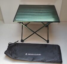 Used, ROCK CLOUD Portable Ultralight Aluminum Folding Camping Table Green for sale  Shipping to South Africa