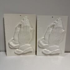 Molde plástico Praying Hands para fazer artesanato/decoração de cerâmica #02-0278 comprar usado  Enviando para Brazil