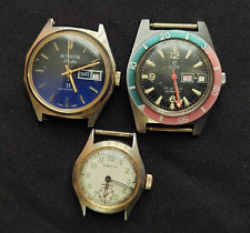 Lote de 10 peças/reparos de relógios de pulso vintage Bulova, Hamilton, Seiko, Elgin comprar usado  Enviando para Brazil