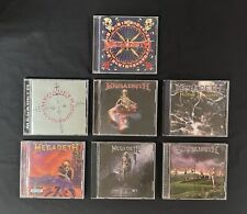 Lote Megadeth - 7 CDs Peace Sells, Extinction, Punishment, Cryptic, Treasures... segunda mano  Embacar hacia Argentina