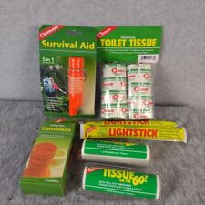 Coghlan's Emergency/Camping Items Lot of 7 Tissue Tumblers Lights 5 in 1 Tool for sale  Shipping to South Africa