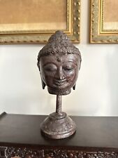 “Antique Khmer Style” Mounted Buddha Head for sale  Shipping to South Africa