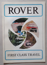 Rover brochure 1972 for sale  BOURNE