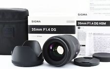 SIGMA Art 35mm F/1.4 DG HSM para montagem Canon EF [quase em perfeito estado] #2990A comprar usado  Enviando para Brazil