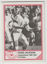 Usado, 1983 Jogo HOF Russ Jackson Card #A-1 Ottawa Rough Riders McMaster comprar usado  Enviando para Brazil