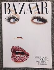 Revista Harper’s Bazaar dezembro de 2010 Katy Perry fabulosa moda de férias comprar usado  Enviando para Brazil