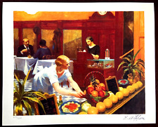 Litografía de Edward Hopper - (Salvador Dalí / Wayne Thiebaud / Francis Picabia) segunda mano  Embacar hacia Mexico