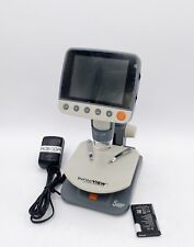 Used, Celestron Infiniview LCD Digital Microscope 44360  3.5" 5MP 4x-160x w Cord, Batt for sale  Shipping to South Africa