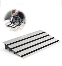 4" Door Threshold Ramp Aluminum Adjustable Rise Entry Ramp for Wheelchair for sale  Shipping to South Africa