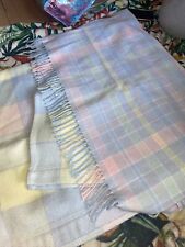 Vintage pastel checked for sale  NORTH WALSHAM